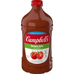 Campbell's Low Sodium 100% Tomato Juice, 64 fl oz Bottle