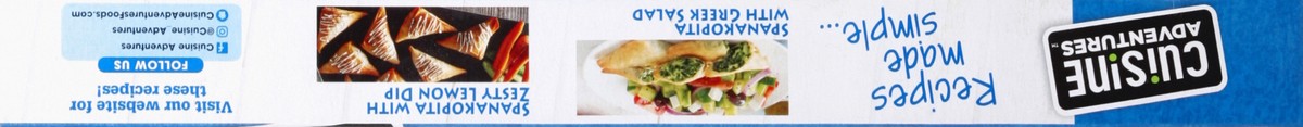 slide 3 of 4, Cuisine Adventures Spanakopita 12 ea, 12 ct