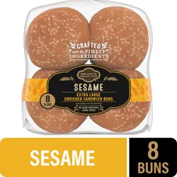 Private Selection® Sesame Extra Large Sandwich Buns