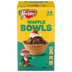 KEEBLER Waffle Bowls 10 count - 4oz / 113g