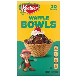 KEEBLER Waffle Bowls 10 count - 4oz / 113g