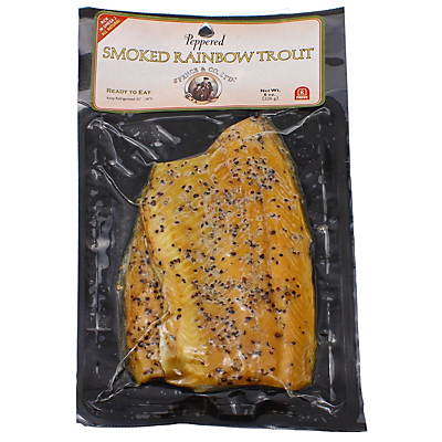 slide 1 of 1, Spence & Co. Co. Smoked Rainbow Trout, 1 ct