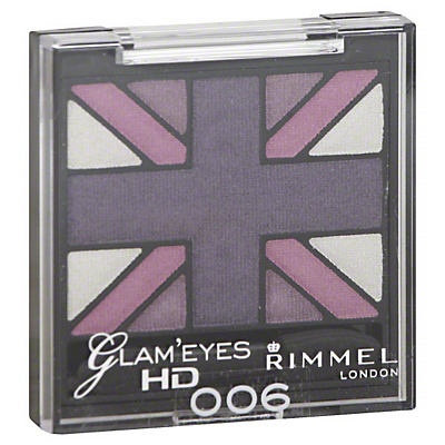 slide 1 of 1, Rimmel London Glam' Eyes Hd Eye Shadow Purple Reign 06, 1 ct