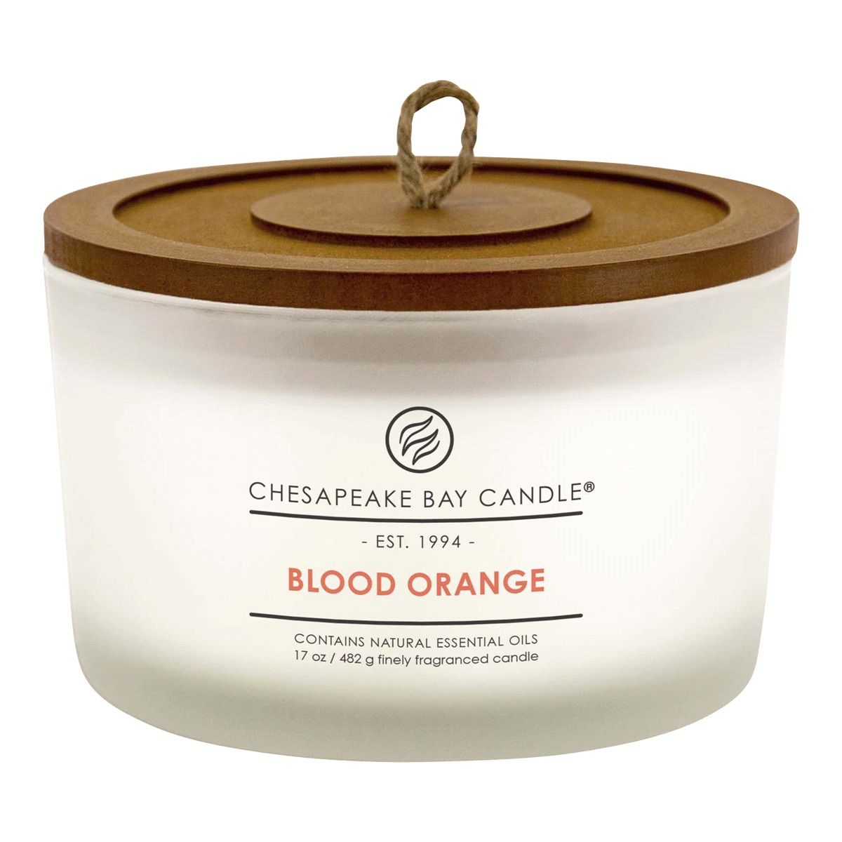 slide 1 of 1, Chesapeake Bay Candle Blood Orange Coffee Table Jar Candle - White, 17 oz