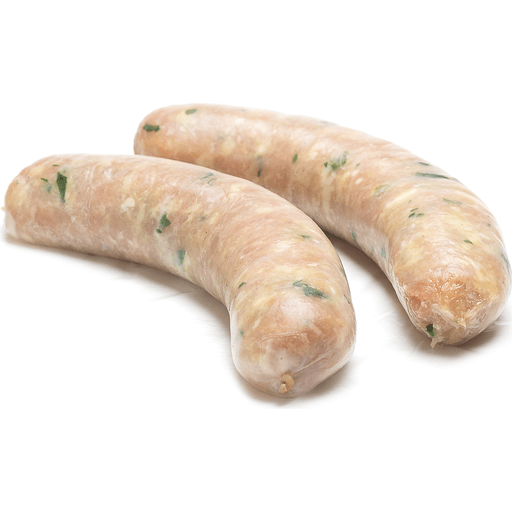 slide 1 of 1, Bell & Evans All Natural Chicken Sausage with Basil, per lb