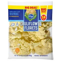 Kroger Cauliflower Florets