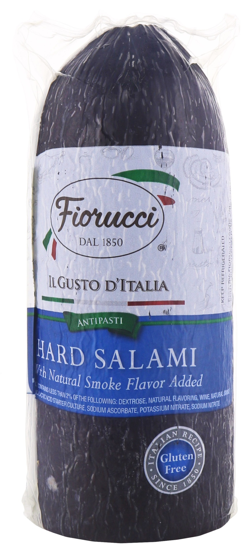 slide 1 of 1, Fiorucci Hard Salami, per lb