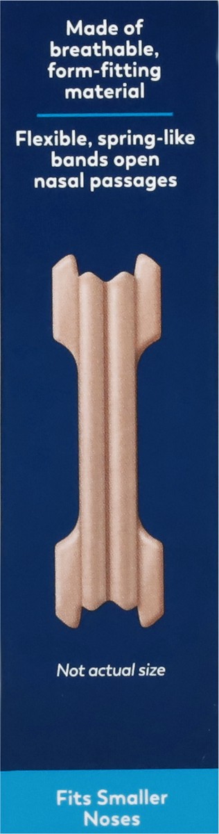 slide 9 of 9, Breathe Right Nasal Strips, Small/Medium, Tan, 30 ct