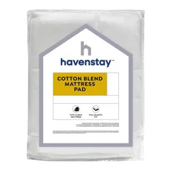 Havenstay Cotton Blend Mattress Pad Full