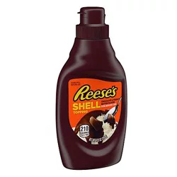 Reeses Chocolate Peanut And Butter Shell Topping Bottle- 7.25 oz