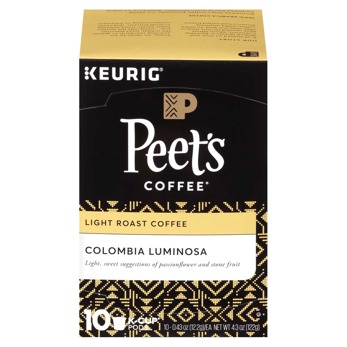 peet's light roast k cups