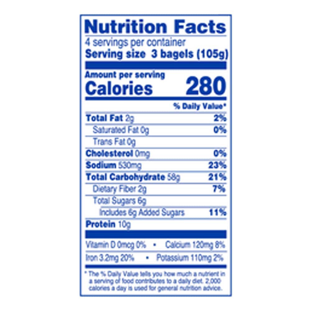 slide 3 of 4, Kroger® Mini Plain Bagels, 12 ct; 14.8 oz