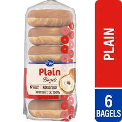 Kroger® Plain Bagels