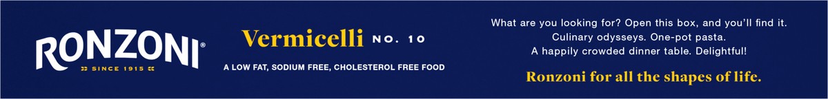 slide 2 of 9, Ronzoni Vermicelli, 1 lb