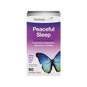 slide 1 of 1, CVS Pharmacy Cvs Health Homeopathic Peaceful Sleep Chewable Tablets, 60Ct, 60 ct