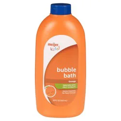 Meijer Kids Bubble Bath Orange