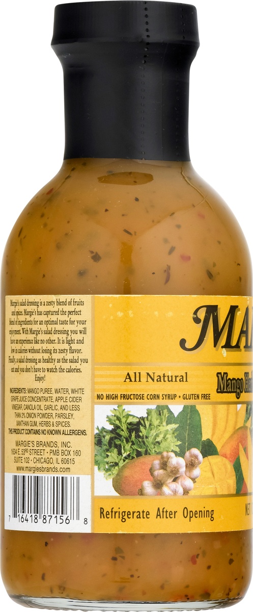 slide 7 of 11, Margie's Margies Mango Herb Garlic Dressing, 12 fl oz