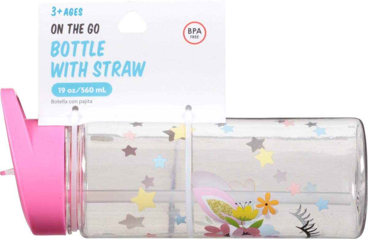 slide 8 of 11, Jacent 19 Ounce On The Go Bottle with Straw 1 ea, 1 ct