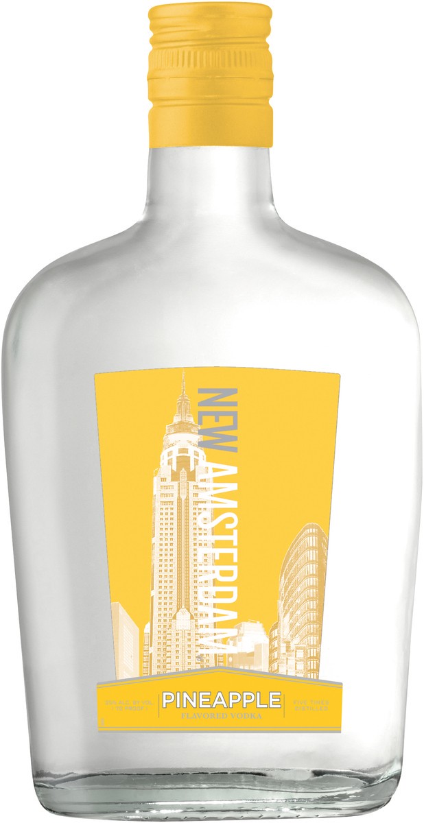 slide 2 of 2, New Amsterdam Pineapple Flavored Vodka 375ml, 375 ml