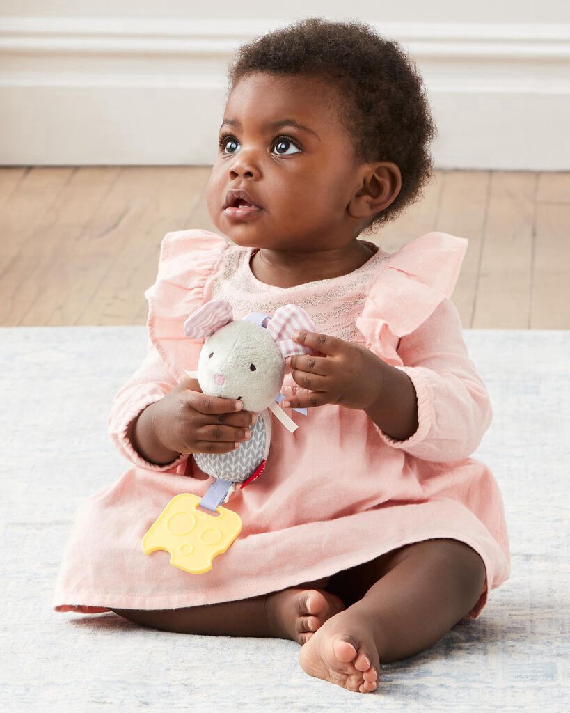 slide 4 of 6, Skiphop Bandana Buddies Chime & Teethe Baby Toy - Koala Koala NS, 1 ct