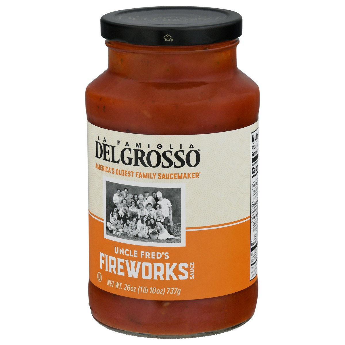 slide 11 of 14, La Famiglia DelGrosso Del Grosso Uncle Fred's Fireworks Pasta Sauce, 16 oz