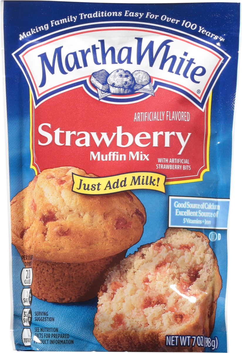 slide 8 of 13, Martha White Strawberry Muffin Mix 7 oz, 7 oz