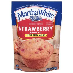 Martha White Strawberry Muffin Mix, 7 Oz Bag