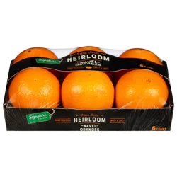 Signature Select/Farms Navel Oranges Prepacked Bag - 8 Lb - ACME Markets