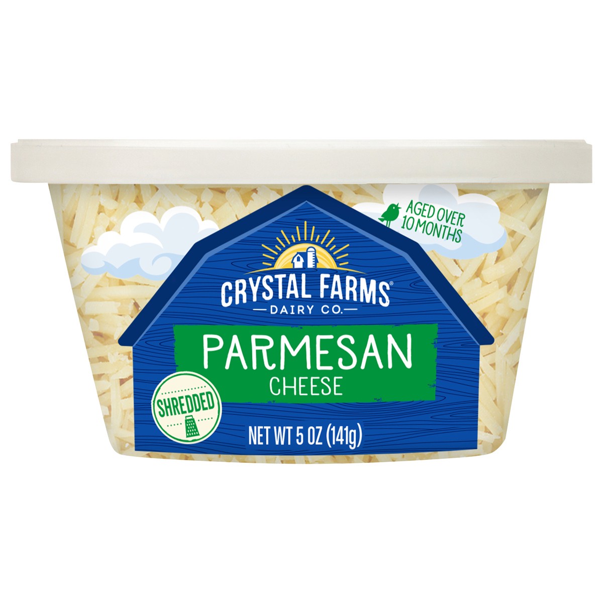 slide 1 of 1, Crystal Farms Shredded Cheese, 5 oz