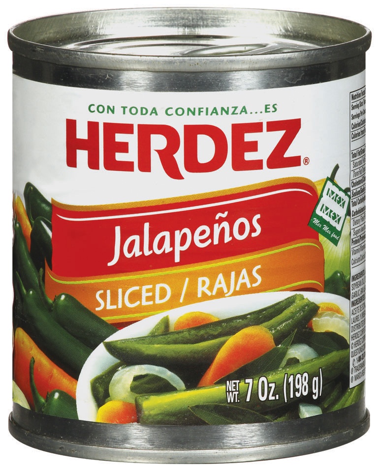 slide 1 of 1, Herdez Sliced Jalapenos, 7 oz