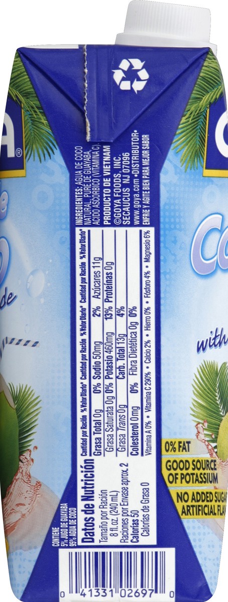 slide 2 of 4, Goya Coconut Water With Guava - 16.9 fl oz, 16.9 fl oz