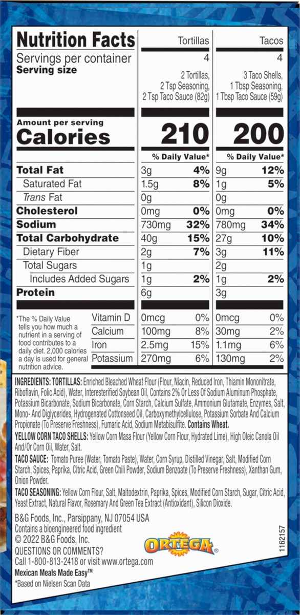 slide 3 of 13, Ortega Grande Hard & Soft Taco Kit, 19.9 oz, 19.9 oz