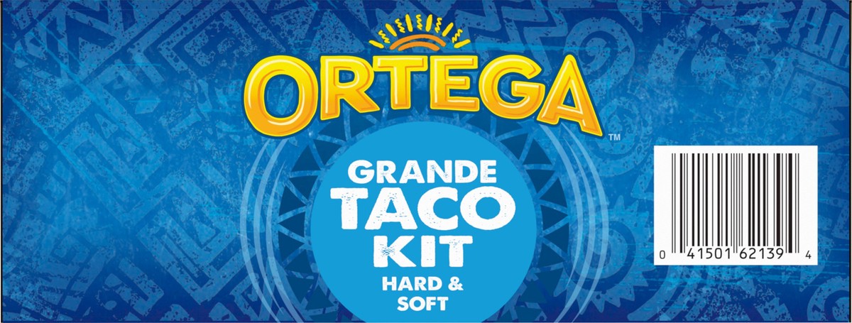 slide 11 of 13, Ortega Grande Hard & Soft Taco Kit, 19.9 oz, 19.9 oz