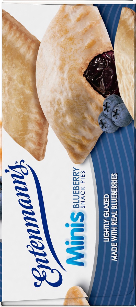 slide 5 of 6, Entenmann's Minis Blueberry Snack Pies- Seasonal LTO, 6 count, 12 oz, 6 ct