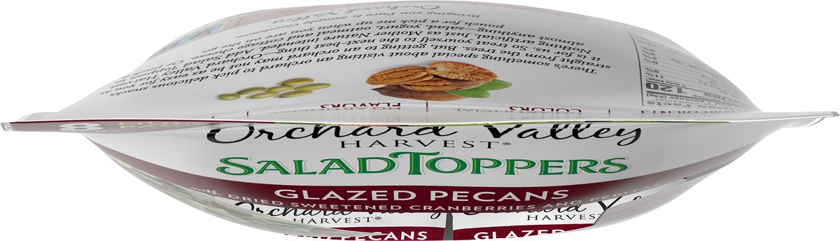 slide 12 of 14, Orchard Valley Harvest Salad Toppers Glazed Pecans 8-0.85 oz. Bags, 6.8 oz