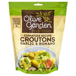 Olive Garden Garlic & Romano Croutons 5 oz