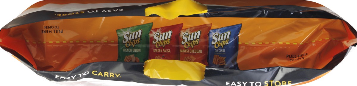 slide 4 of 6, SunChips Multigrain Snacks Variety Pack, 20 ct