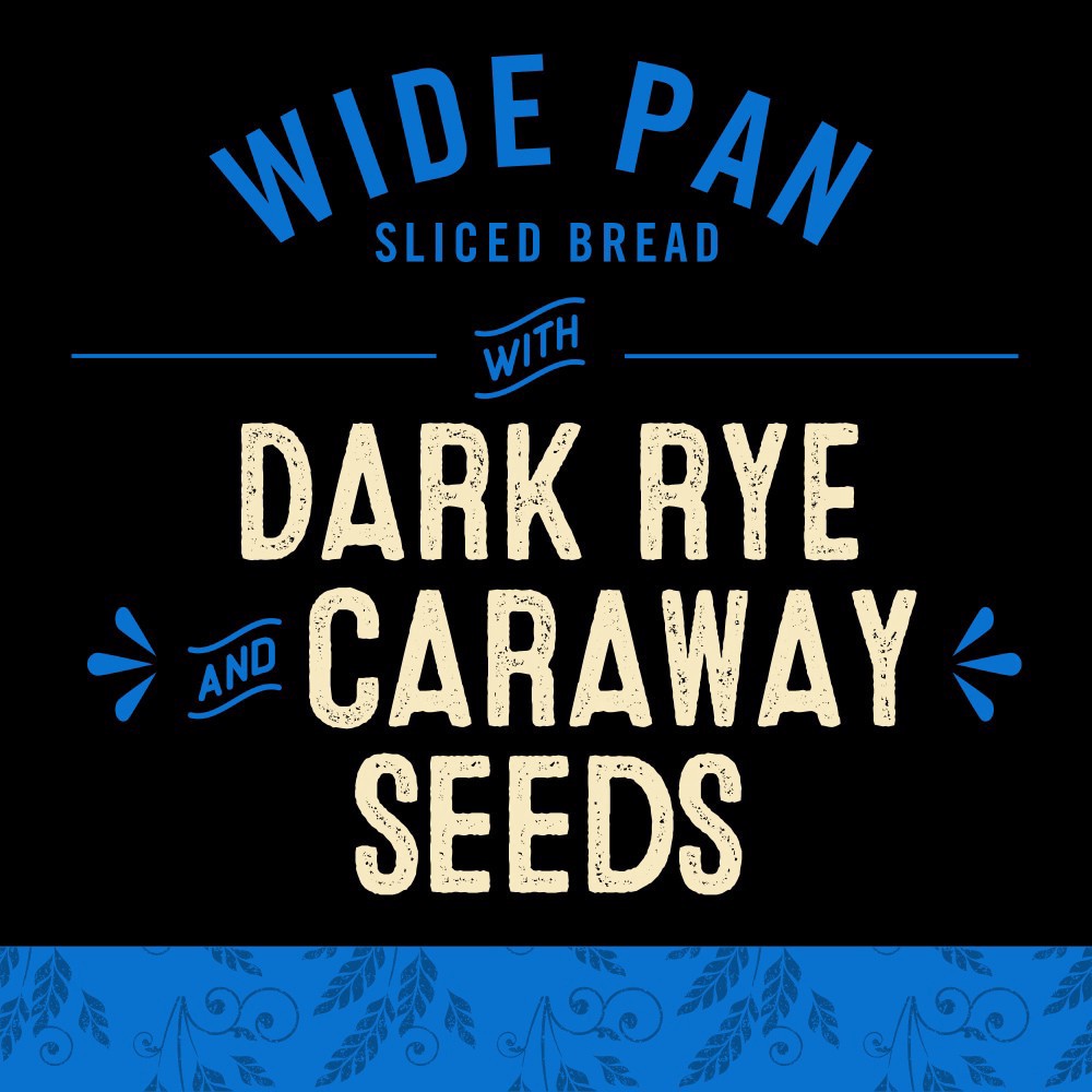 slide 2 of 4, Private Selection Dark Rye Wide Pan Bread, 24 oz
