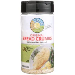 Full Circle Market Gluten Free Original Bread Crumbs 9 oz
