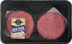 Gourmet Burgers New York Strip New York Strip Burgers Ground Beef 21.28 oz