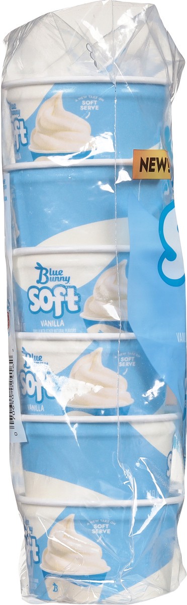 slide 9 of 12, Blue Bunny Vanilla Flavored Frozen Dairy Dessert Cups, 33.60 fl oz
