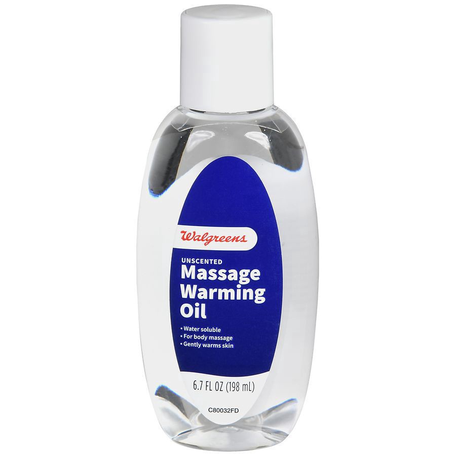 slide 3 of 5, Walgreens Unscented Massage Warming Oil, 6.7 fl oz
