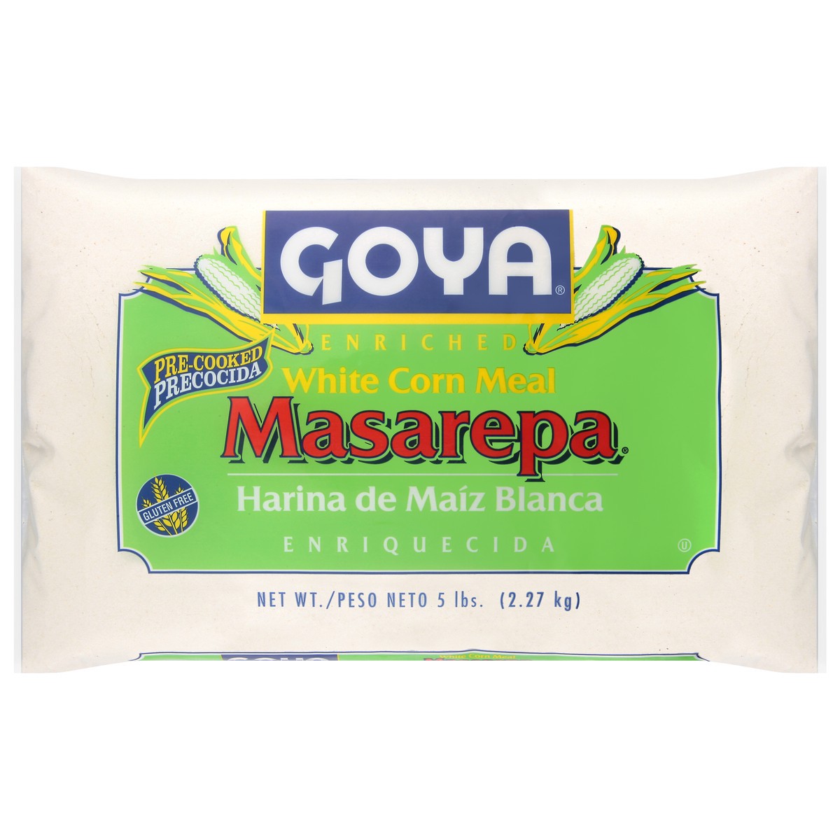 slide 1 of 12, Goya White Enriched Corn Meal 5 lb, 5 lb