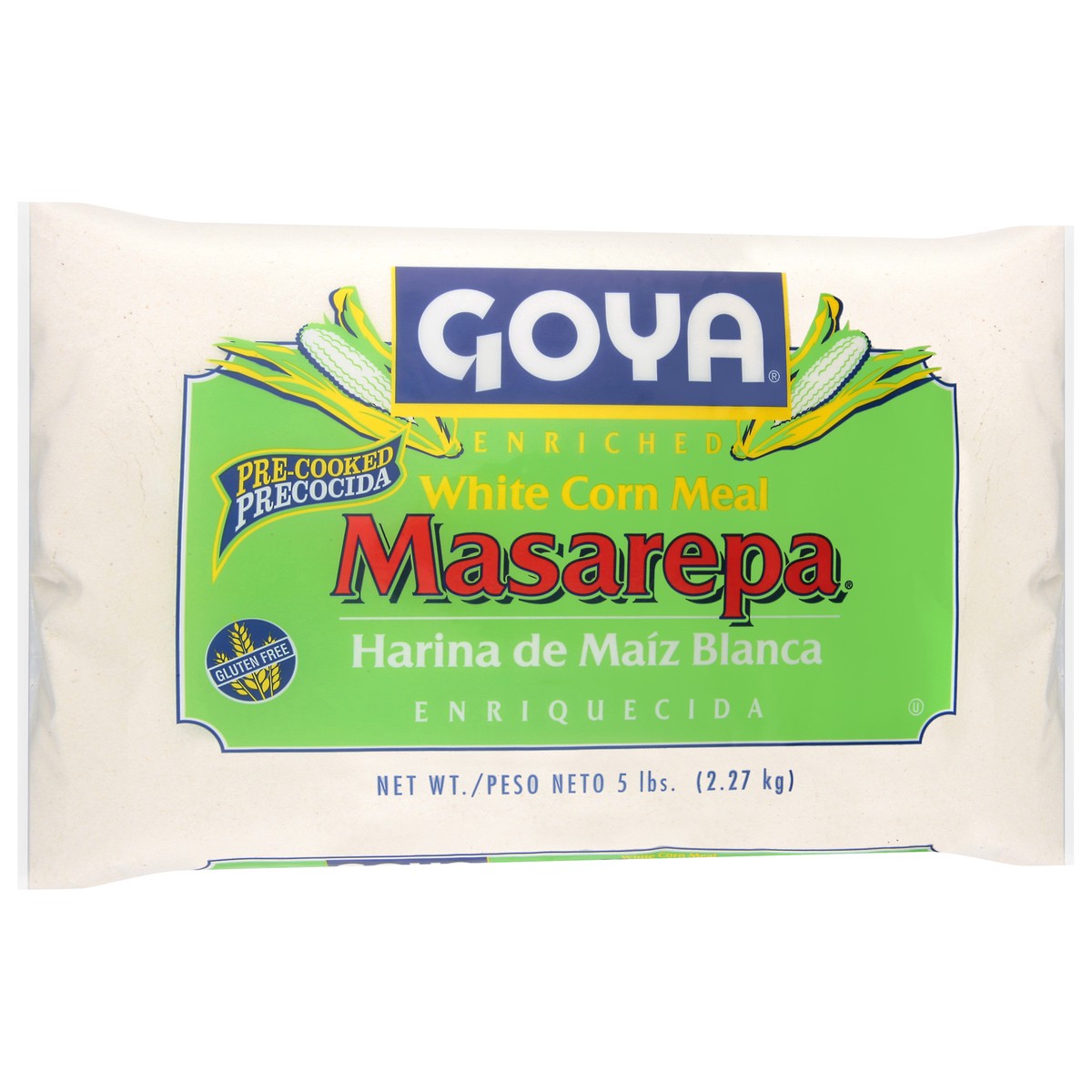 slide 6 of 12, Goya White Enriched Corn Meal 5 lb, 5 lb