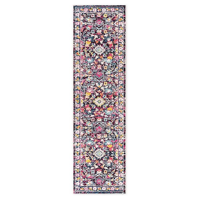 slide 1 of 8, JONATHAN Y Modern Persian Boho Floral Multicolor Runner Rug, 2 ft x 8 ft