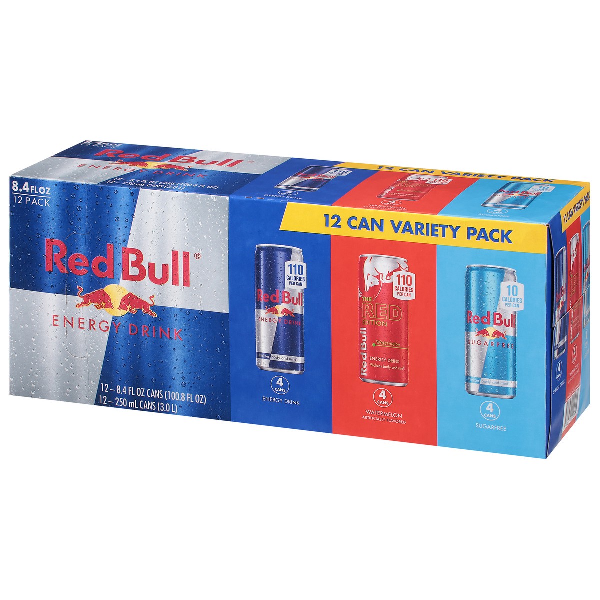 slide 9 of 9, Red Bull Energy Drink Variety Pack 12 - 8.4 fl oz Cans, 12 ct; 8.4 oz