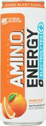 Optimum Nutrition Essential Amin.O. Energy + Electrolytes Orange Blast Sparkling Hydration Drink- 12 fl oz