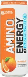 Optimum Nutrition Essential Amin.O. Energy + Electrolytes Orange Blast Sparkling Hydration Drink- 12 fl oz