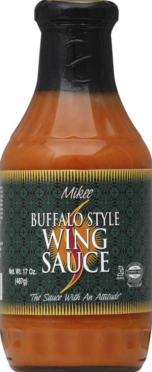 slide 1 of 2, Mikee Buffalo Style Wing Sce, 17 oz