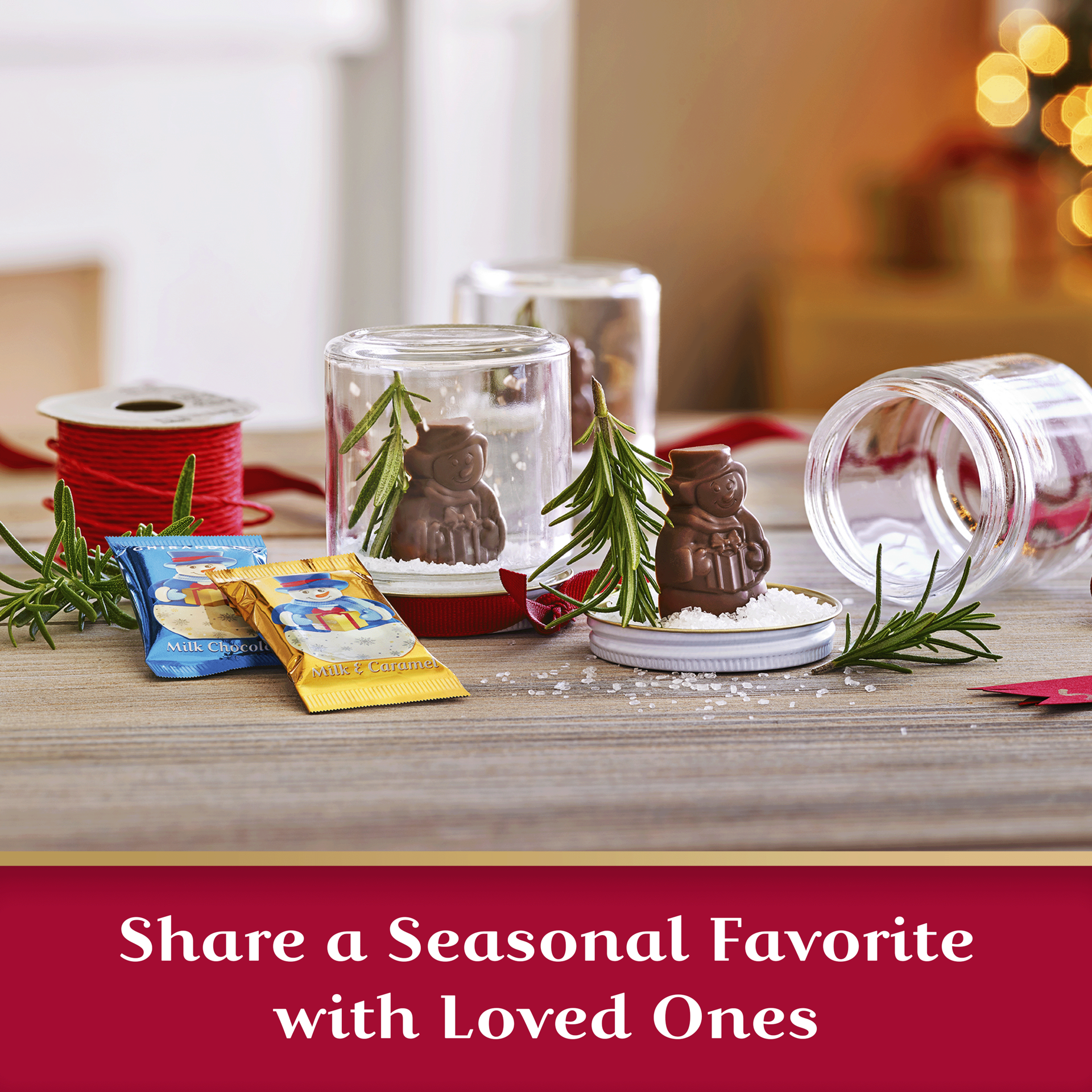 slide 7 of 7, GHIRARDELLI Holiday Chocolate Snowmen, 4 Oz Bag, 4 oz